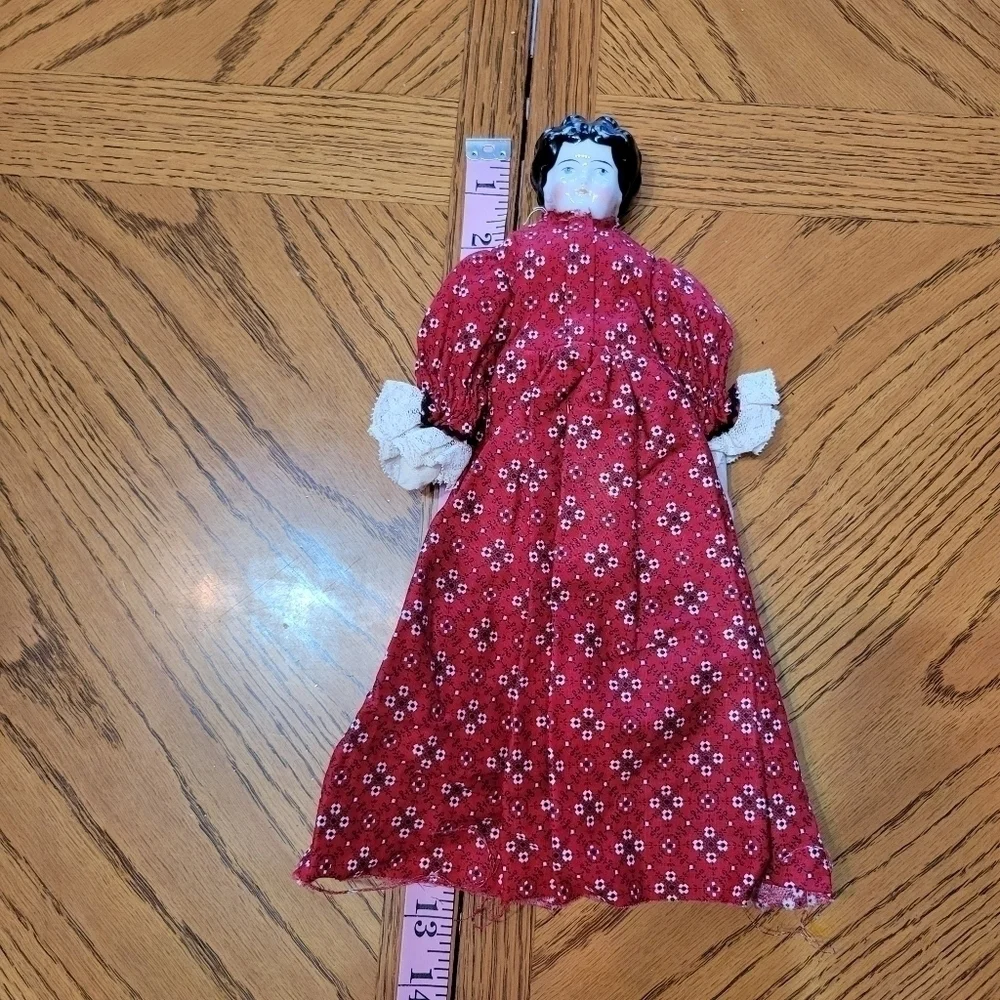 Vintage Doll with Handmade Clothing